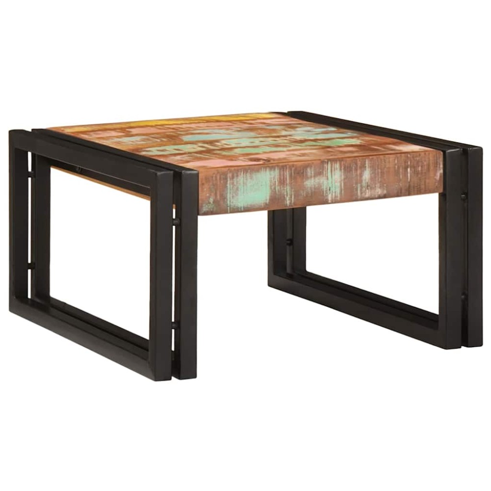 vidaXL Raft pentru baie 60 x 50 x 23 cm Lemn masiv de mango și fier