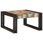 vidaXL Raft pentru baie 60 x 50 x 23 cm Lemn masiv de mango și fier