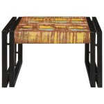 vidaXL Raft pentru baie 60 x 50 x 23 cm Lemn masiv de mango și fier