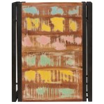vidaXL Raft pentru baie 60 x 50 x 23 cm Lemn masiv de mango și fier