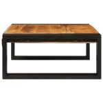 vidaXL Raft pentru baie 65 x 50 x 23 cm Lemn masiv de mango și fier