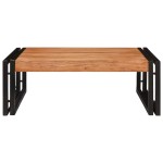 vidaXL Raft pentru baie 65 x 50 x 23 cm Lemn masiv de mango și fier