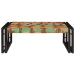 vidaXL Raft pentru baie 65 x 50 x 23 cm Lemn masiv de mango și fier