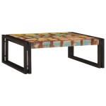 vidaXL Raft pentru baie 65 x 50 x 23 cm Lemn masiv de mango și fier