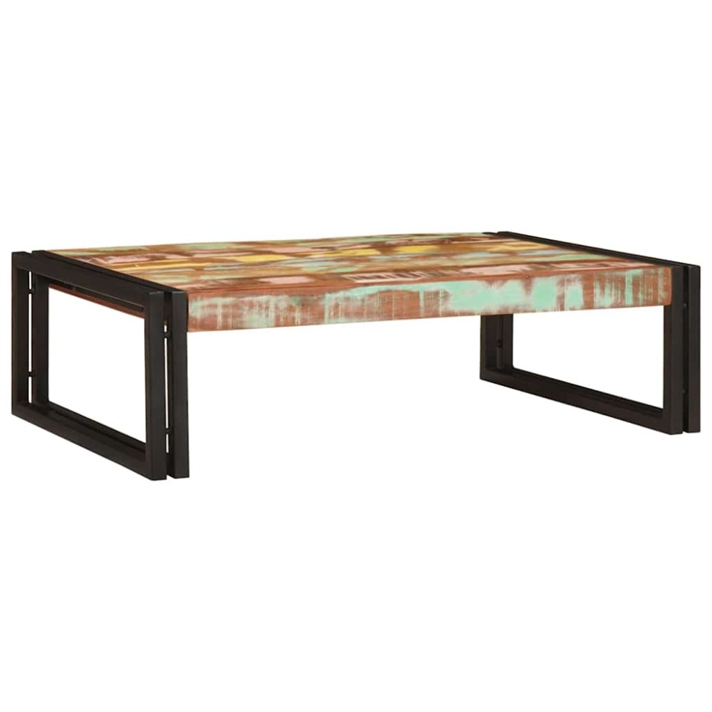 vidaXL Raft pentru baie 80 x 50 x 23 cm Lemn masiv de mango și fier