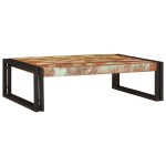 vidaXL Raft pentru baie 80 x 50 x 23 cm Lemn masiv de mango și fier