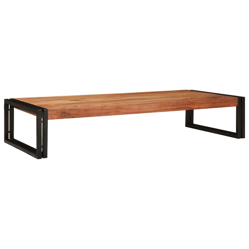 vidaXL Raft pentru baie 120 x 50 x 23 cm Lemn masiv de mango și fier