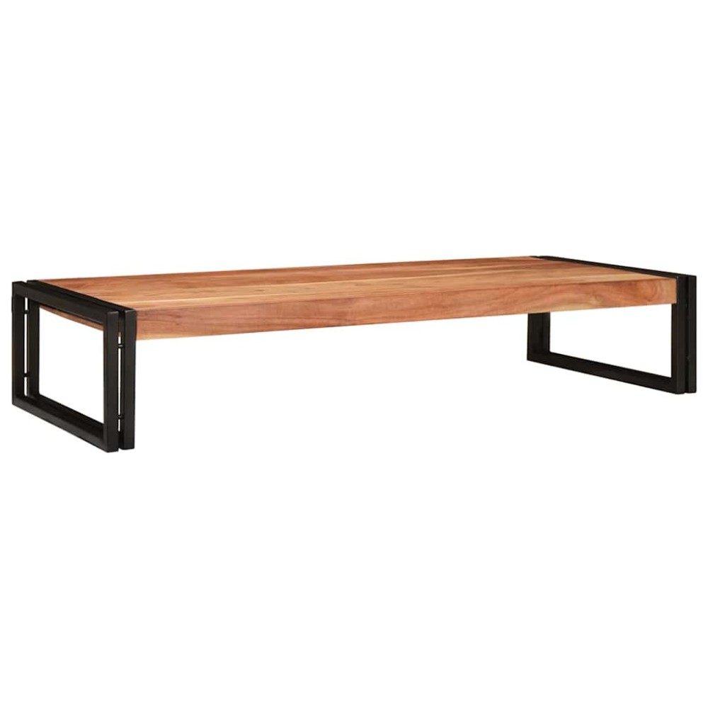 vidaXL Raft pentru baie 120 x 50 x 23 cm Lemn masiv de mango și fier