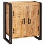 vidaXL Dulap de noapte Maro 38 x 33 x 58 cm Lemn de mango brut vidaXL Dulap de noapte Maro 38 x 33 x 58 cm Lemn de mango brut