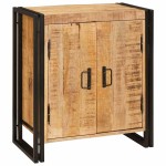 vidaXL Dulap de noapte Maro 38 x 33 x 58 cm Lemn de mango brut vidaXL Dulap de noapte Maro 38 x 33 x 58 cm Lemn de mango brut