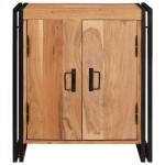 vidaXL Dulap de noapte Maro 38 x 33 x 58 cm lemn masiv de acacia vidaXL Dulap de noapte Maro 38 x 33 x 58 cm lemn masiv de acacia