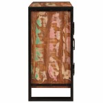 vidaXL Dulap de noapte Multicolour 38 x 33 x 58 cm Lemn masiv reciclat vidaXL Dulap de noapte Multicolour 38 x 33 x 58 cm Lemn masiv reciclat