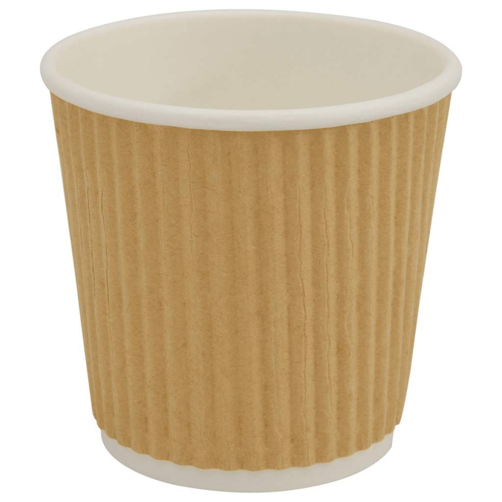 vidaXL Cești de cafea din hârtie 1000 buc 4oz 100ml maro