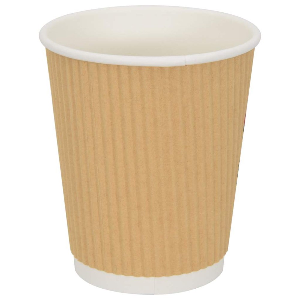 vidaXL Cești de cafea din hârtie 500 buc 8oz 200ml maro
