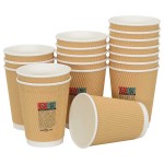 vidaXL Cești de cafea din hârtie 500 buc 12 oz 300 ml maro vidaXL Cești de cafea din hârtie 500 buc 12 oz 300 ml maro