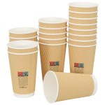 vidaXL Cești de cafea din hârtie 500 buc 16 oz 400 ml roșu și negru vidaXL Cești de cafea din hârtie 500 buc 16 oz 400 ml roșu și negru