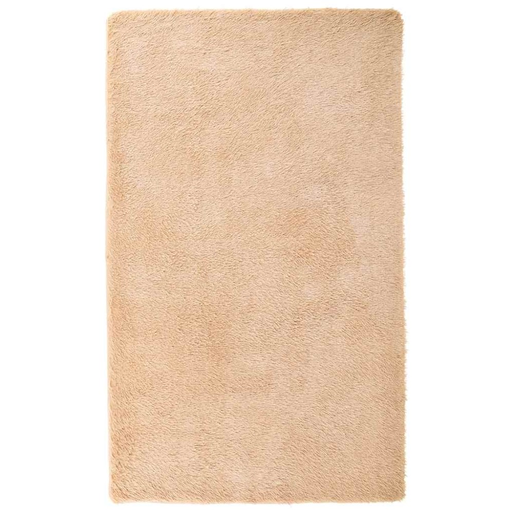 vidaXL Covor shaggy cu pom înalt, NAVARRA, bej, 60x100 cm, poliester