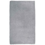 vidaXL Covor shaggy cu pom înalt, NAVARRA, gri argintiu, 60x100 cm vidaXL Covor shaggy cu pom înalt, NAVARRA, gri argintiu, 60x100 cm