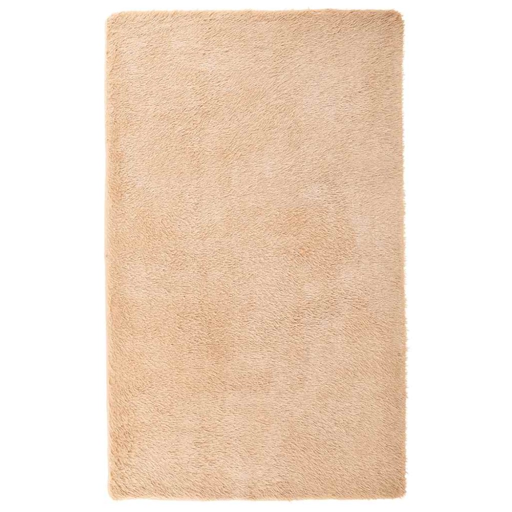 vidaXL Covor shaggy cu pom înalt, NAVARRA, bej, 80x150 cm, poliester