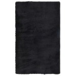 vidaXL Covor shaggy cu pom înalt, NAVARRA, negru, 80x150 cm, poliester vidaXL Covor shaggy cu pom înalt, NAVARRA, negru, 80x150 cm, poliester
