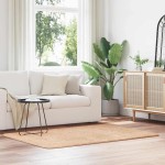 vidaXL Covor shaggy cu pom înalt, NAVARRA, bej, 120x170 cm, poliester vidaXL Covor shaggy cu pom înalt, NAVARRA, bej, 120x170 cm, poliester