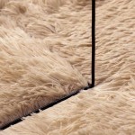 vidaXL Covor shaggy cu pom înalt, NAVARRA, bej, 120x170 cm, poliester vidaXL Covor shaggy cu pom înalt, NAVARRA, bej, 120x170 cm, poliester