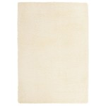vidaXL Covor shaggy cu pom înalt, NAVARRA, crem, 120x170 cm, poliester