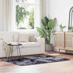 vidaXL Covor shaggy cu pom înalt, NAVARRA, gri închis, 120x170 cm vidaXL Covor shaggy cu pom înalt, NAVARRA, gri închis, 120x170 cm