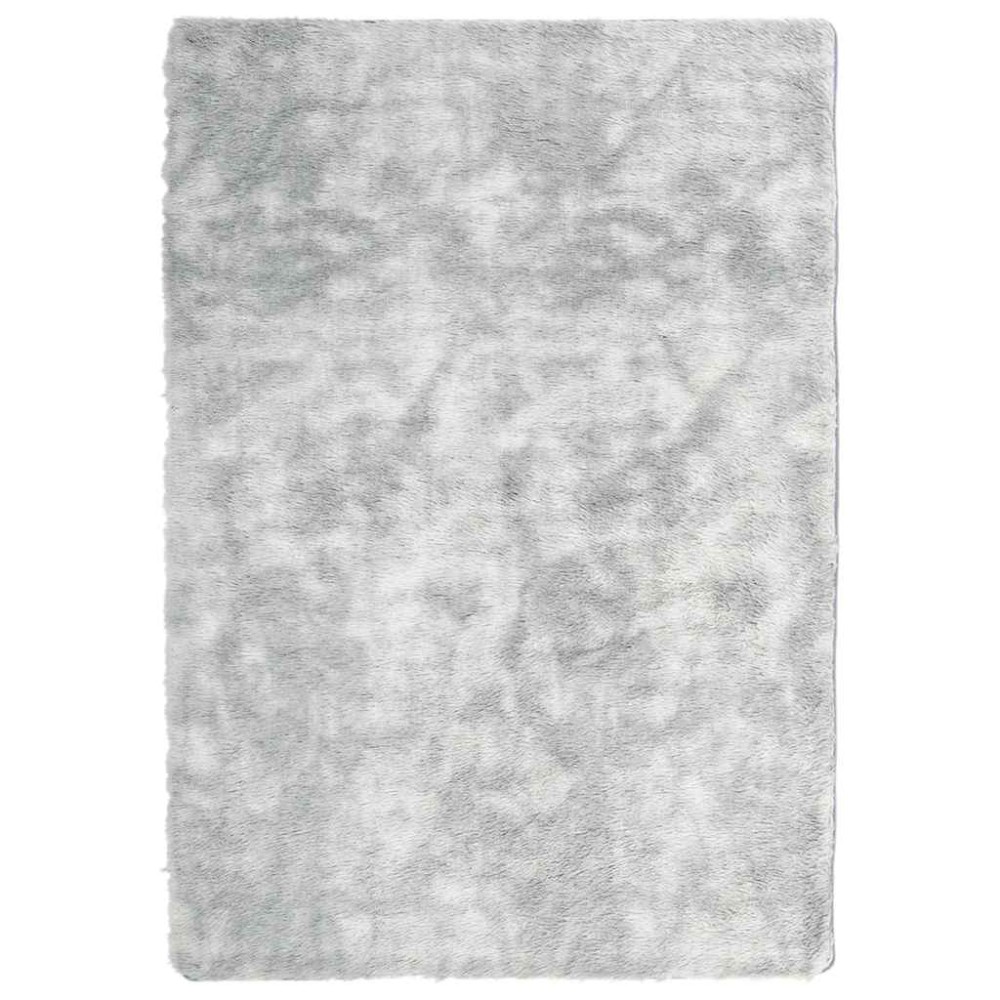 vidaXL Covor shaggy cu pom înalt, NAVARRA, gri deschis, 120x170 cm