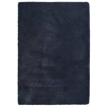 vidaXL Covor shaggy cu pom înalt, NAVARRA, bleumarin, 120x170 cm