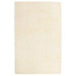 vidaXL Covor shaggy cu pom înalt, NAVARRA, crem, 130x200 cm, poliester