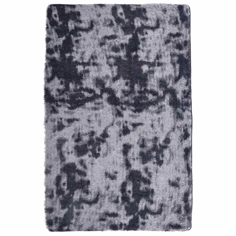 vidaXL Covor shaggy cu pom înalt, NAVARRA, gri închis, 130x200 cm