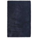 vidaXL Covor shaggy cu pom înalt, NAVARRA, bleumarin, 130x200 cm