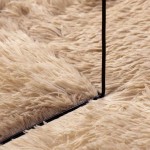 vidaXL Covor shaggy cu pom înalt, NAVARRA, bej, 160x230 cm, poliester vidaXL Covor shaggy cu pom înalt, NAVARRA, bej, 160x230 cm, poliester