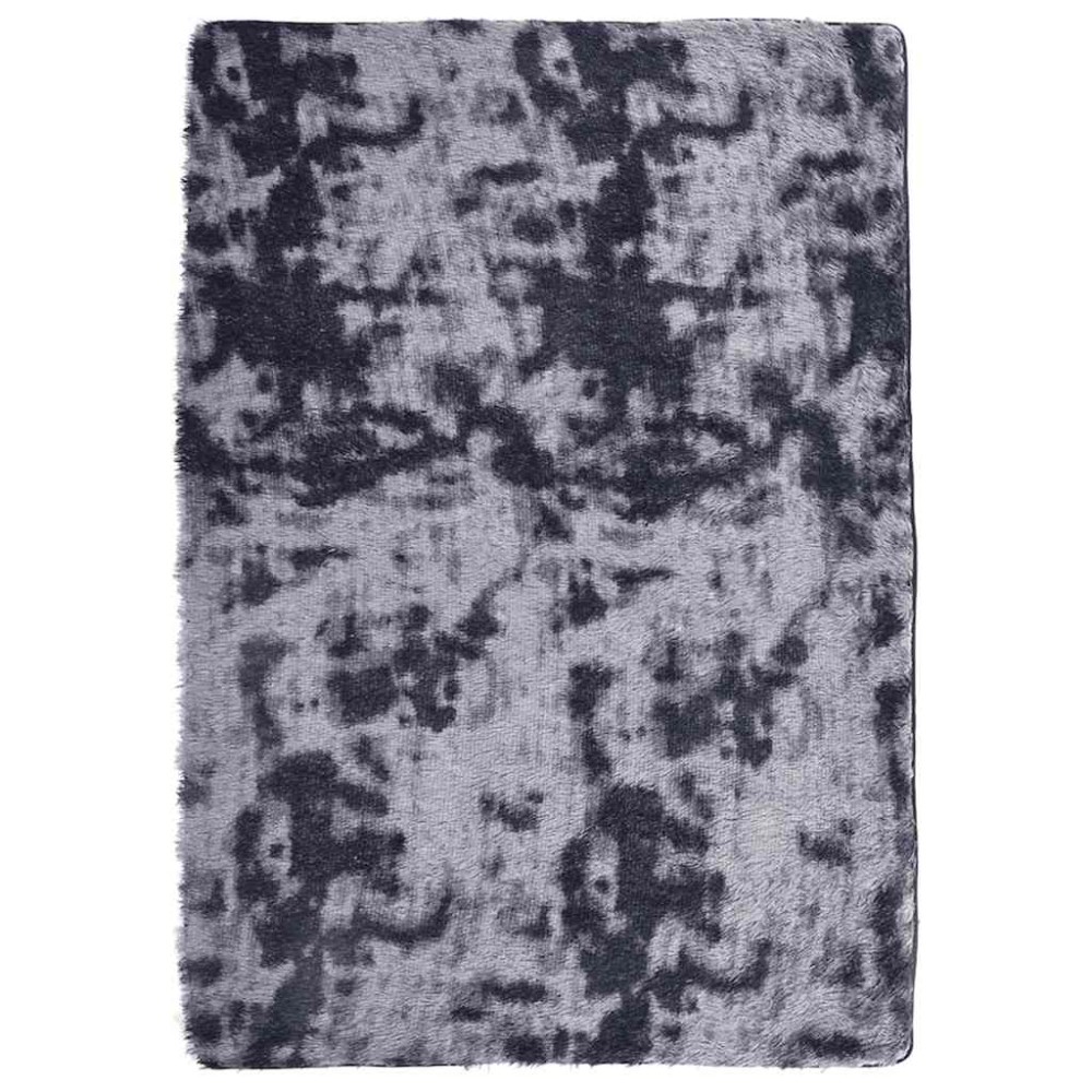vidaXL Covor shaggy cu pom înalt, NAVARRA, gri închis, 160x230 cm