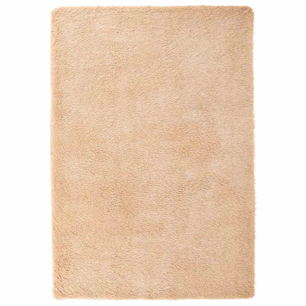vidaXL Covor shaggy cu pom înalt, NAVARRA, bej, 200x290 cm, poliester