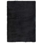 vidaXL Covor shaggy cu pom înalt, NAVARRA, negru, 200x290cm, poliester vidaXL Covor shaggy cu pom înalt, NAVARRA, negru, 200x290cm, poliester