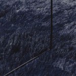 vidaXL Covor shaggy cu pom înalt, NAVARRA, bleumarin, 200x290 cm