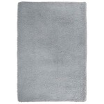 vidaXL Covor shaggy cu pom înalt, NAVARRA, gri argintiu, 200x290 cm vidaXL Covor shaggy cu pom înalt, NAVARRA, gri argintiu, 200x290 cm