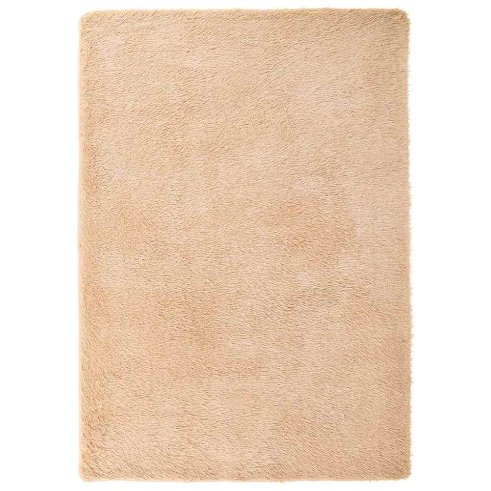 vidaXL Covor shaggy cu pom înalt, NAVARRA, bej, 240x340 cm, poliester