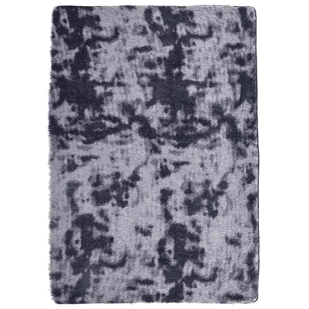 vidaXL Covor shaggy cu pom înalt, NAVARRA, gri închis, 240x340 cm