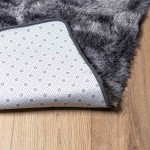 vidaXL Covor shaggy cu pom înalt, NAVARRA, gri închis, 240x340 cm