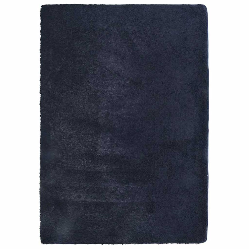 vidaXL Covor shaggy cu pom înalt, NAVARRA, bleumarin, 240x340 cm