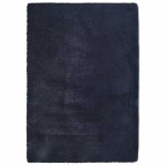 vidaXL Covor shaggy cu pom înalt, NAVARRA, bleumarin, 240x340 cm