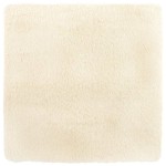 vidaXL Covor shaggy cu pom înalt, NAVARRA, crem, 200x200 cm, poliester