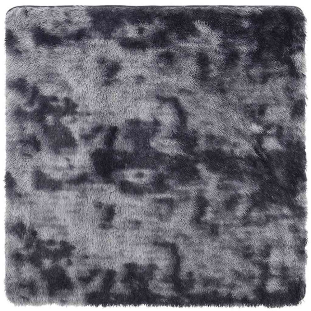 vidaXL Covor shaggy cu pom înalt, NAVARRA, gri închis, 240x240 cm