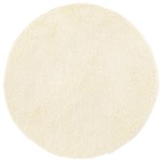 vidaXL Covor shaggy cu pom înalt, NAVARRA, crem, 100x100 cm, poliester