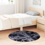 vidaXL Covor shaggy cu pom înalt, NAVARRA, gri închis, 100x100 cm vidaXL Covor shaggy cu pom înalt, NAVARRA, gri închis, 100x100 cm