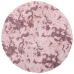 vidaXL Covor shaggy cu pom înalt, NAVARRA, roz praf, 120x120 cm