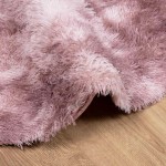 vidaXL Covor shaggy cu pom înalt, NAVARRA, roz praf, 200x200 cm vidaXL Covor shaggy cu pom înalt, NAVARRA, roz praf, 200x200 cm